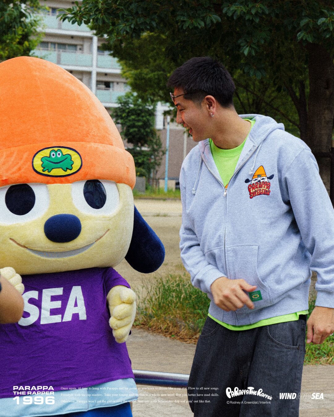 WIND AND SEA × パラッパラッパー 2026 FW コラボが8/19 発売 (ウィンダンシー PARAPPA THE RAPPER)