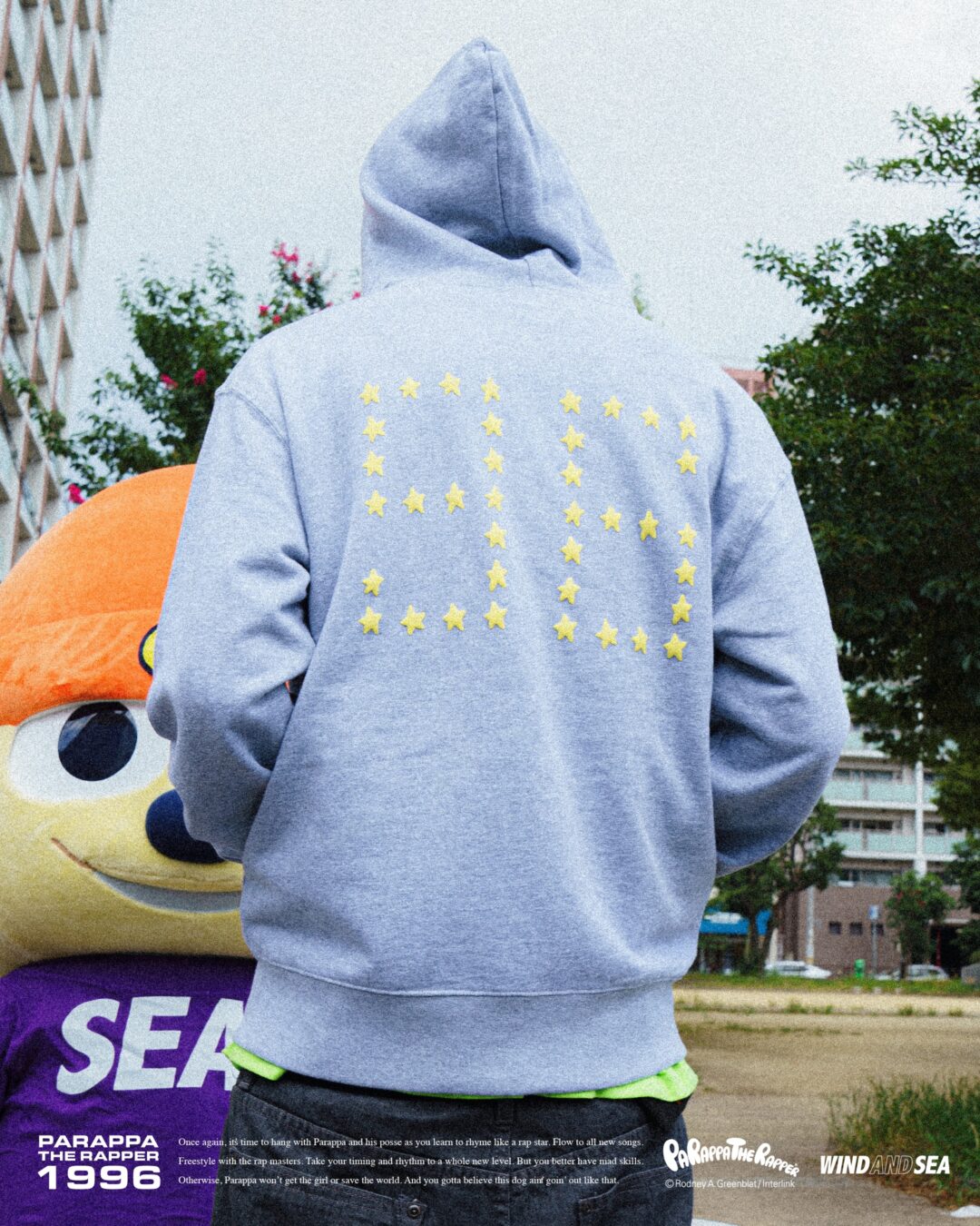 WIND AND SEA × パラッパラッパー 2026 FW コラボが8/19 発売 (ウィンダンシー PARAPPA THE RAPPER)