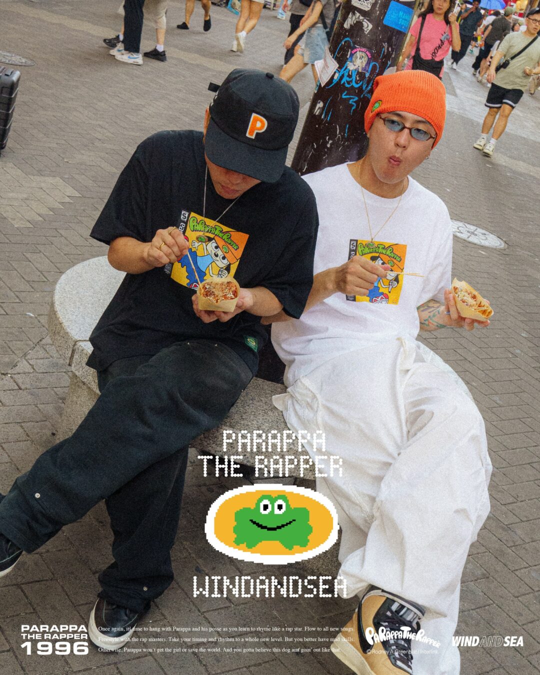 WIND AND SEA × パラッパラッパー 2026 FW コラボが8/19 発売 (ウィンダンシー PARAPPA THE RAPPER)