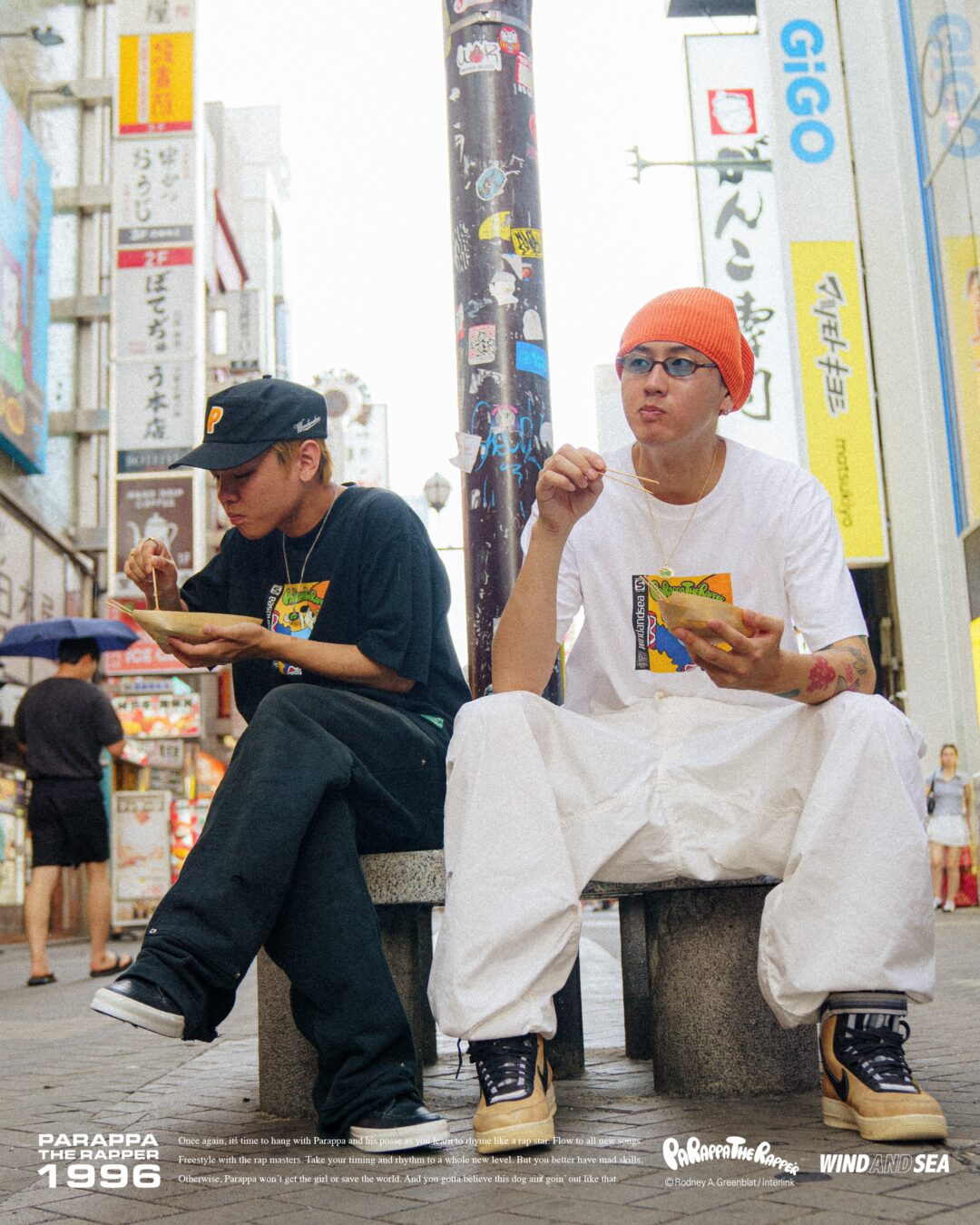WIND AND SEA × パラッパラッパー 2026 FW コラボが8/19 発売 (ウィンダンシー PARAPPA THE RAPPER)