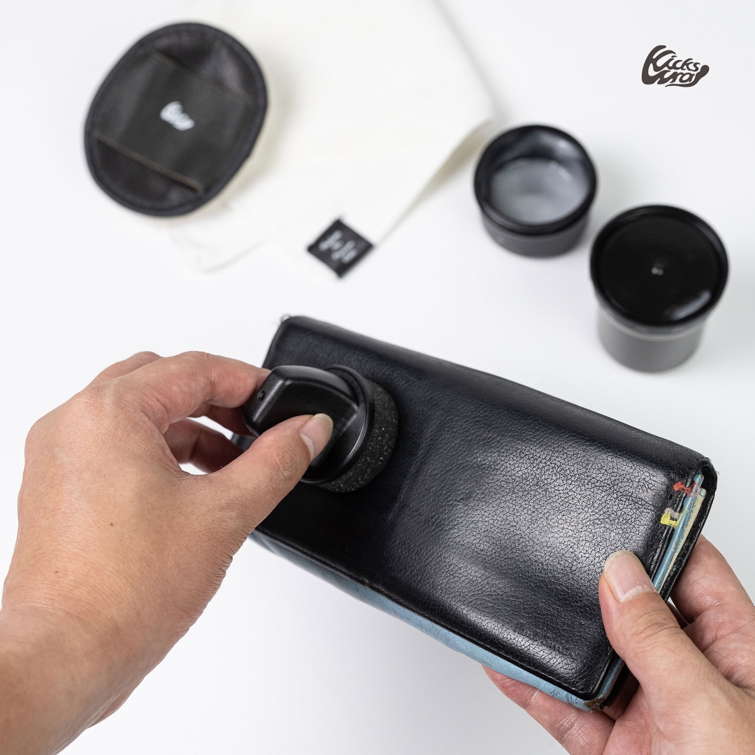 KicksWrap プレミアム・保革フルセット ”Complete Leather & Suede Conditioning Kit”が2026年 7/23 19:00 発売 (キックスラップ)
