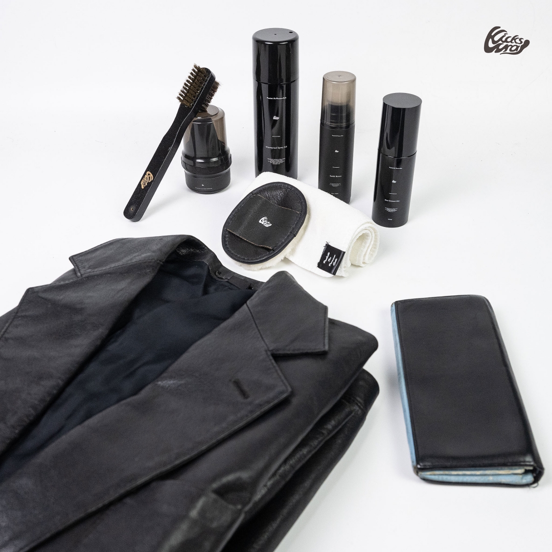 KicksWrap プレミアム・保革フルセット ”Complete Leather & Suede Conditioning Kit”が2026年 7/23 19:00 発売 (キックスラップ)