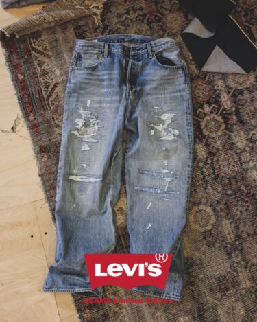 BEAMS × Levi’s “501 Loose Crash & Repair Denim"が2026年 7/17 発売 (リーバイス ビームス)