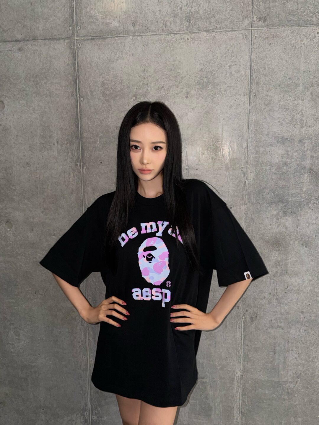 aespa x A BATHING APE BABYMILO コラボレーションが2026年 8/1 発売 (エスパ ア ベイシング エイプ)