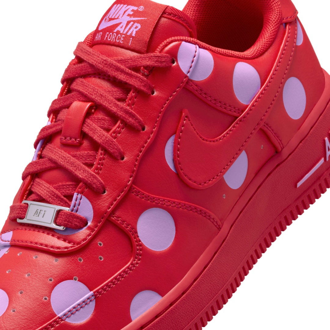 【2026年 7/10 発売】NIKE W AIR FORCE 1 LOW “Polka Dot/Red/White” (ナイキ エア フォース 1 ロー “ポルカドット/レッド/ホワイト”) [IR8647-600]