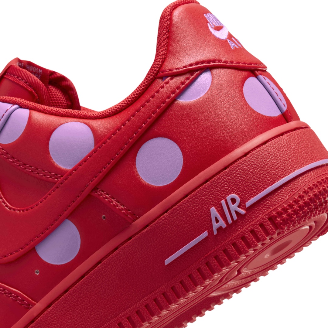 【2026年 7/10 発売】NIKE W AIR FORCE 1 LOW “Polka Dot/Red/White” (ナイキ エア フォース 1 ロー “ポルカドット/レッド/ホワイト”) [IR8647-600]