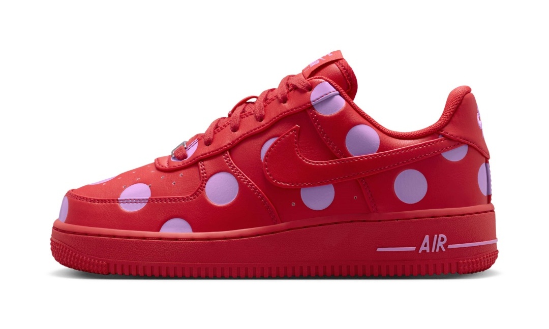【2026年 7/10 発売】NIKE W AIR FORCE 1 LOW “Polka Dot/Red/White” (ナイキ エア フォース 1 ロー “ポルカドット/レッド/ホワイト”) [IR8647-600]