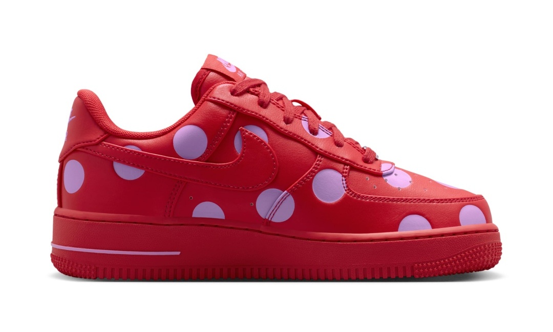 【2026年 7/10 発売】NIKE W AIR FORCE 1 LOW “Polka Dot/Red/White” (ナイキ エア フォース 1 ロー “ポルカドット/レッド/ホワイト”) [IR8647-600]