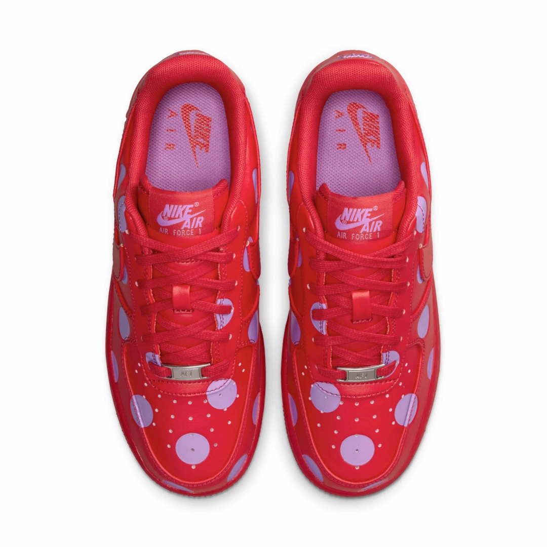 【2026年 7/10 発売】NIKE W AIR FORCE 1 LOW “Polka Dot/Red/White” (ナイキ エア フォース 1 ロー “ポルカドット/レッド/ホワイト”) [IR8647-600]
