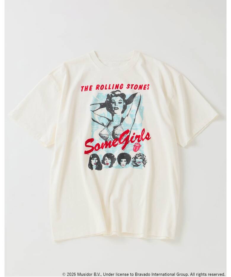 JOURNAL STANDARD relume × ローリングストーンズ 2026 SS 別注 “ヴィンテージ加工 プリント Tシャツ”が8月中旬 発売 (ジャーナルスタンダード The Rolling Stones)