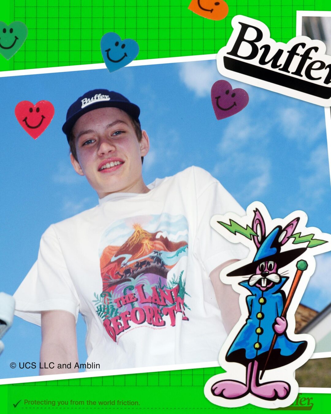 The Land Before Time × Buffer Delivery 9が2026年 7/25 発売予定 (リトルフット バッファ 2026年 春夏)
