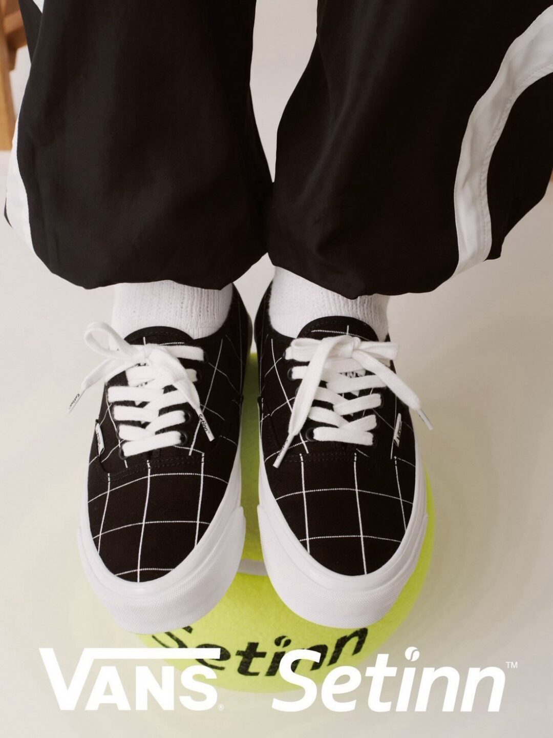 【2026年 8/1 発売】Setinn x VANS PREMIUM AUTHENTIC “Setinn Black/White” (バンズ セットイン オーセンティック)