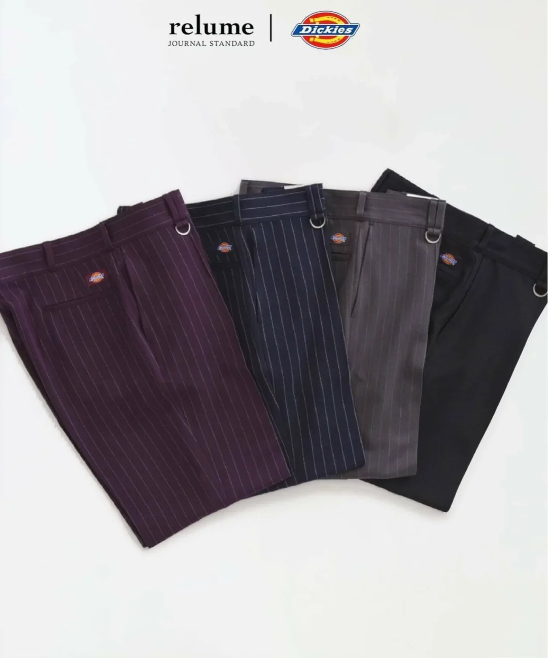 JOURNAL STANDARD relume × Dickies 2026 別注 “ピンタック ワイドスラックス”が2026年 8月下旬 発売 (ジャーナルスタンダード ディッキーズ)