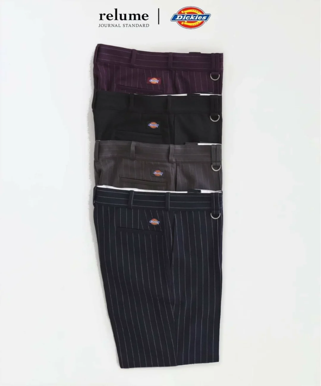 JOURNAL STANDARD relume × Dickies 2026 別注 “ピンタック ワイドスラックス”が2026年 8月下旬 発売 (ジャーナルスタンダード ディッキーズ)