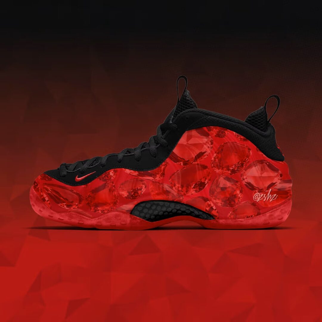 【2027年 夏 発売予定】NIKE AIR FOAMPOSITE ONE PREMIUM ”Ruby” (ナイキ エア フォームポジット ワン プレミアム “ルビー”) [JF2604-600]