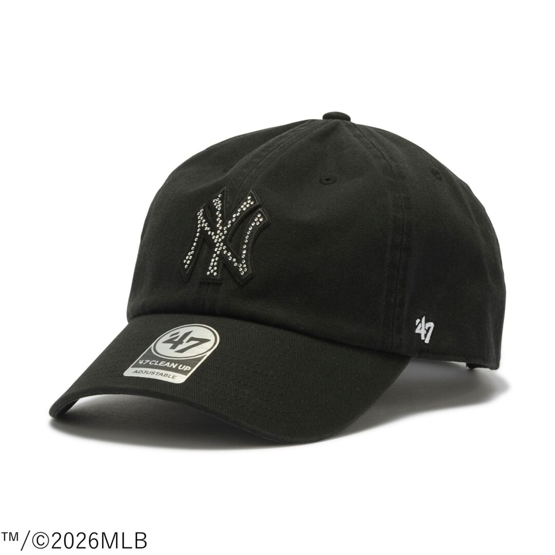 「’47 / フォーティーセブン」からMLB球団ロゴをラインストーンで表現した「CLEAN UP」全12モデルが2026年 8/17 発売