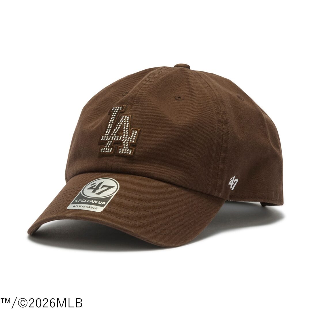 「’47 / フォーティーセブン」からMLB球団ロゴをラインストーンで表現した「CLEAN UP」全12モデルが2026年 8/17 発売