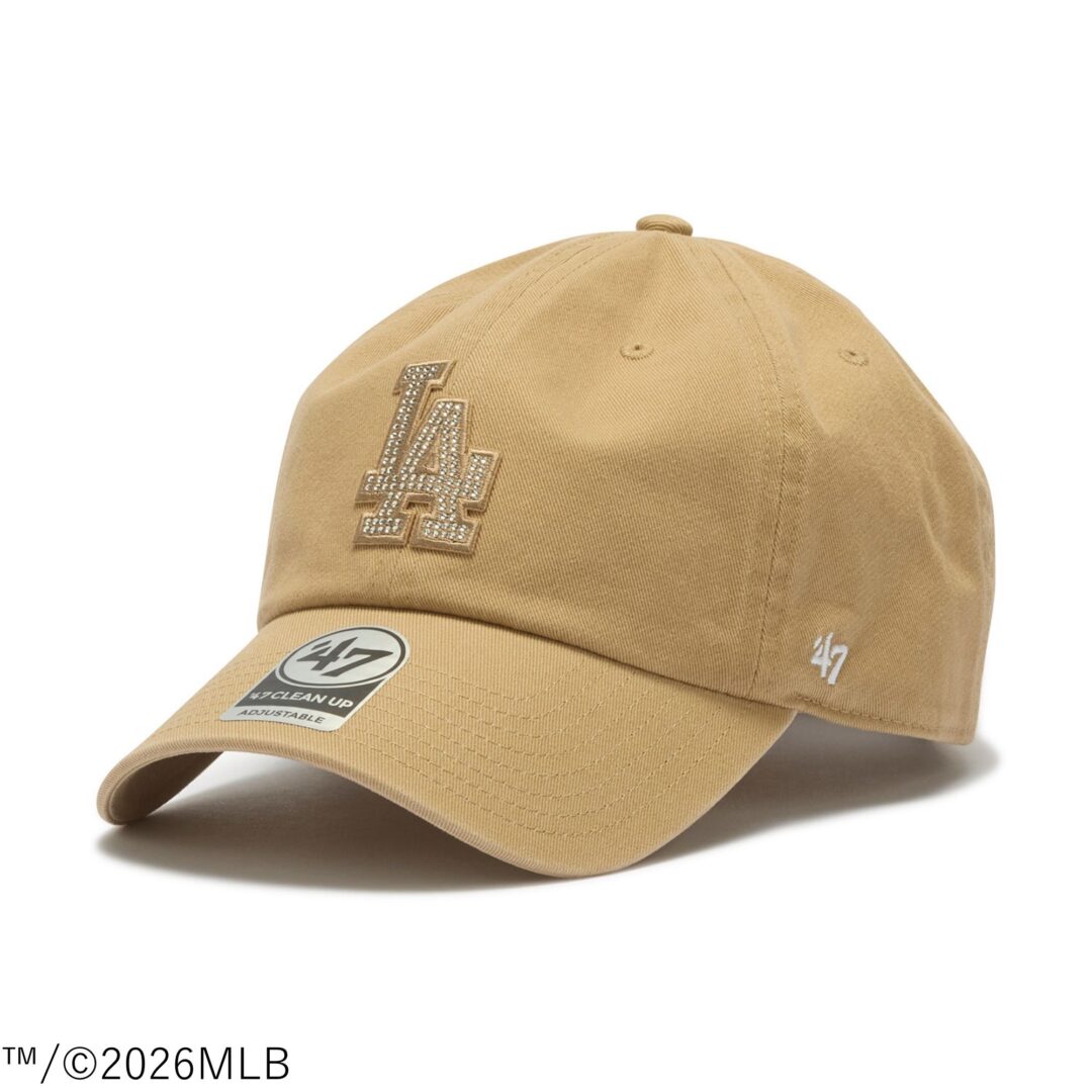 「’47 / フォーティーセブン」からMLB球団ロゴをラインストーンで表現した「CLEAN UP」全12モデルが2026年 8/17 発売