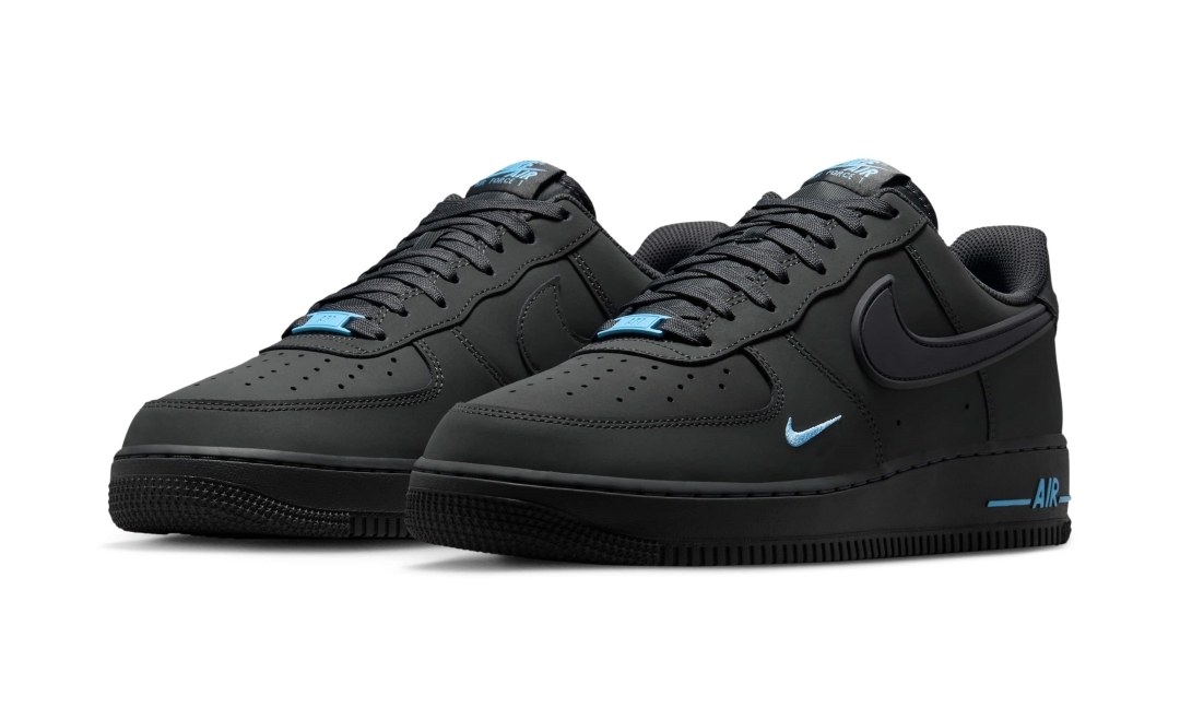 【2026年 発売】NIKE AIR FORCE 1 07 LOW “Anthracite/Football Blue” (ナイキ エア フォース 1 ロー “アンスラサイト/フットボールブルー”) [IV4682-060]