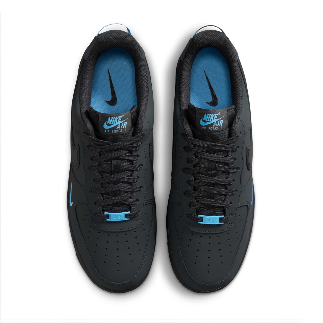【2026年 発売】NIKE AIR FORCE 1 07 LOW “Anthracite/Football Blue” (ナイキ エア フォース 1 ロー “アンスラサイト/フットボールブルー”) [IV4682-060]