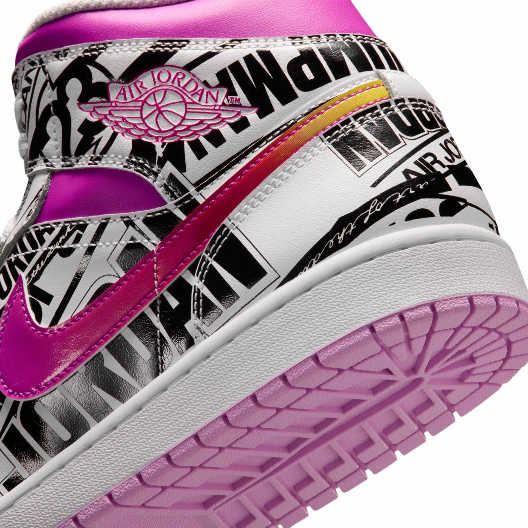 【2026年 7/20 発売】NIKE AIR JORDAN 1 MID SE “What The Logo” (ナイキ エア ジョーダン ミッド “ワット・ザ ロゴ”) [IX3522-101]