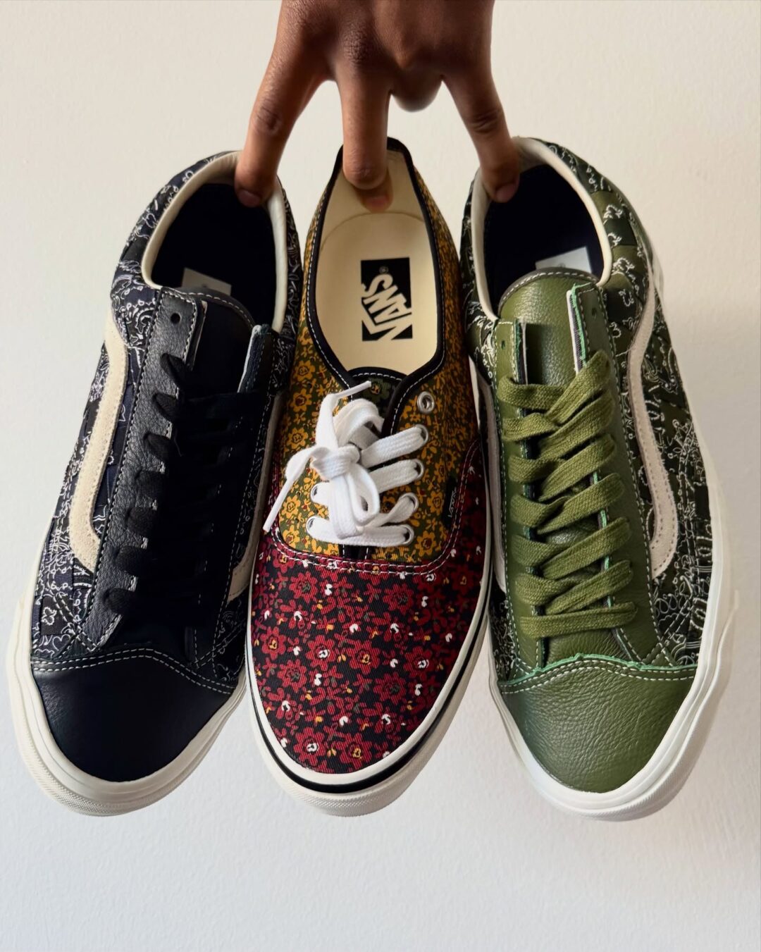 【2026年 秋冬】VANS PREMIUM "Bandana & Micro Daisy Pack" OLD SKOOL 36 & AUTHENTIC (バンズ プレミアム "バンダナ マイクロ デイジー パック")