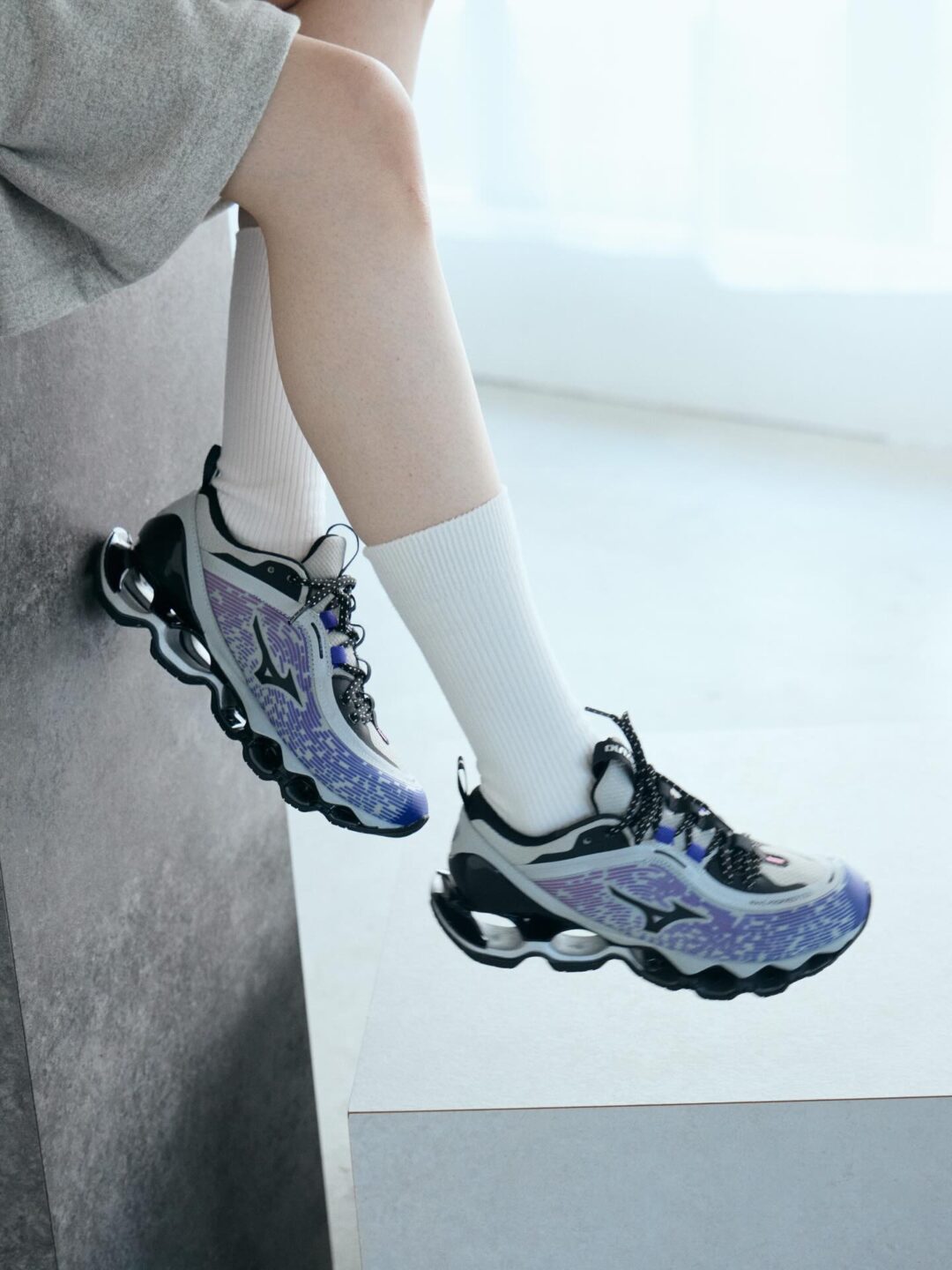 【2026年 7/24 発売】Mizuno WAVE PROPHECY 13.2 “Grey/White/Dark Grey” (ミズノ ウェーブ プロフェシー) [D1GA260H01/D1GA260H02/D1GA260H03]