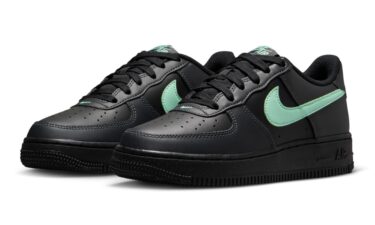 【2026 FALL】NIKE GS AIR FORCE 1 LOW “Black/Arctic Green” (ナイキ エア フォース 1 ロー “ブラック/アークティックグリーン”) [CT3839-018]