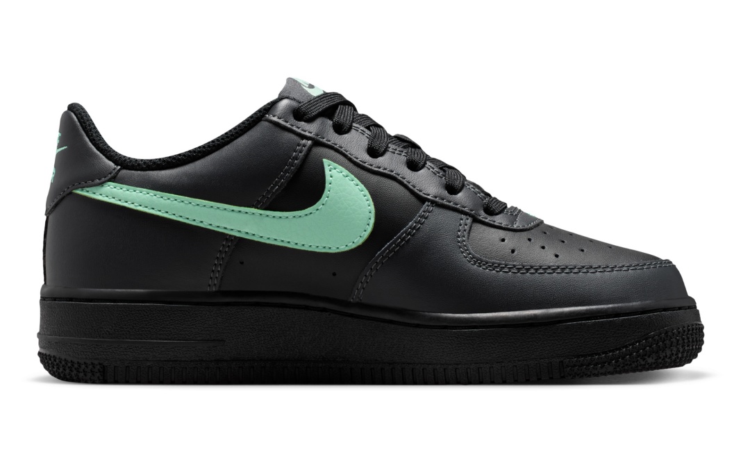 【2026 FALL】NIKE GS AIR FORCE 1 LOW “Black/Arctic Green” (ナイキ エア フォース 1 ロー “ブラック/アークティックグリーン”) [CT3839-018]