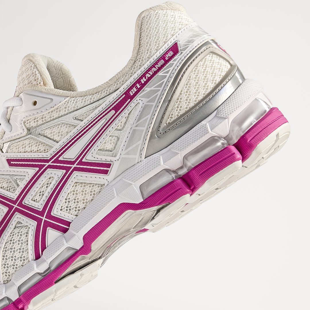 【2026年 7/16 発売】ASICS GEL-KAYANO 20 “White/Raspberry” (アシックス ゲルカヤノ) [1203A388.108]