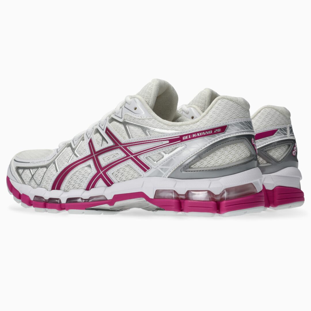 【2026年 7/16 発売】ASICS GEL-KAYANO 20 “White/Raspberry” (アシックス ゲルカヤノ) [1203A388.108]
