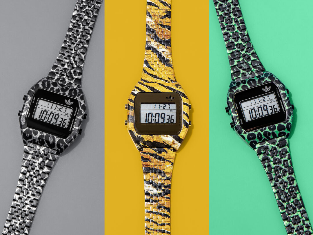 adidas Originals デジタルウォッチ「DIGITAL TWO ANIMAL」が2026年 7/2 発売 (アディダス オリジナルス デジタル ツー アニマル) [AOST26032/AOST26033]