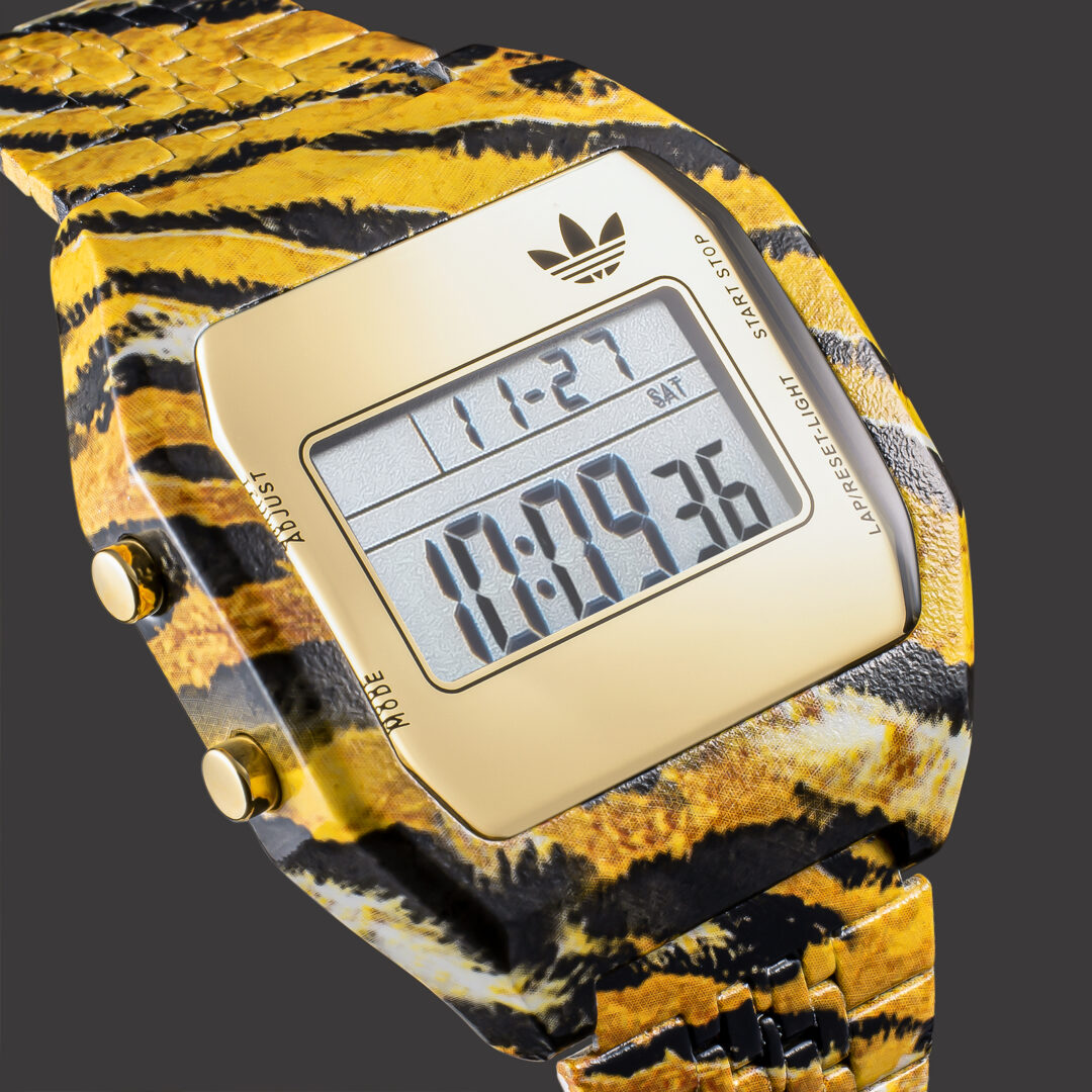 adidas Originals デジタルウォッチ「DIGITAL TWO ANIMAL」が2026年 7/2 発売 (アディダス オリジナルス デジタル ツー アニマル) [AOST26032/AOST26033]