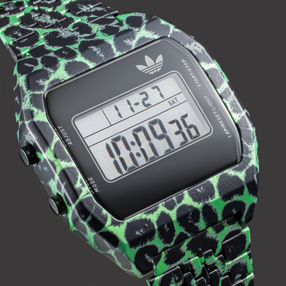 adidas Originals デジタルウォッチ「DIGITAL TWO ANIMAL」が2026年 7/2 発売 (アディダス オリジナルス デジタル ツー アニマル) [AOST26032/AOST26033]
