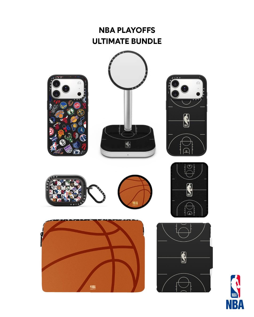 NBA × CASETiFY コラボコレクションが発売 (エヌビーエー ケースティファイ)