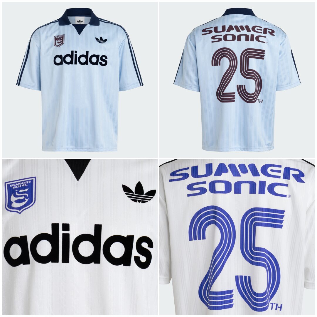 サマソニ 2026 × アディダス スぺシャルコラボジャージが2026年 7/30 発売 (SUMMER SONIC 2026 adidas Originals JERSEY) [KN5179/KN5180]