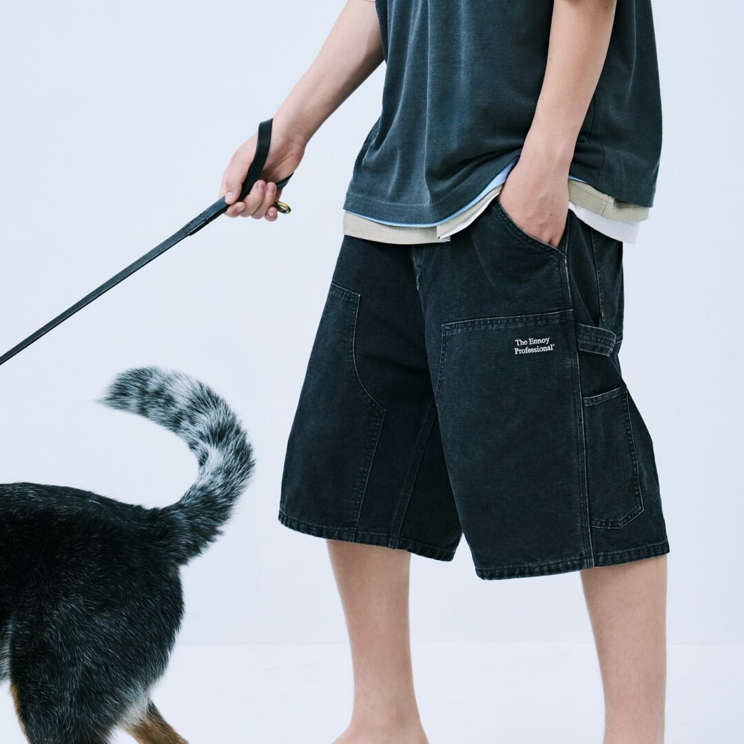 【2026年 7/19 発売】ENNOY 2026 “DOUBLE KNEE SHORTS & ELECTRIC LOGO FADE T-SHIRT” (エンノイ)