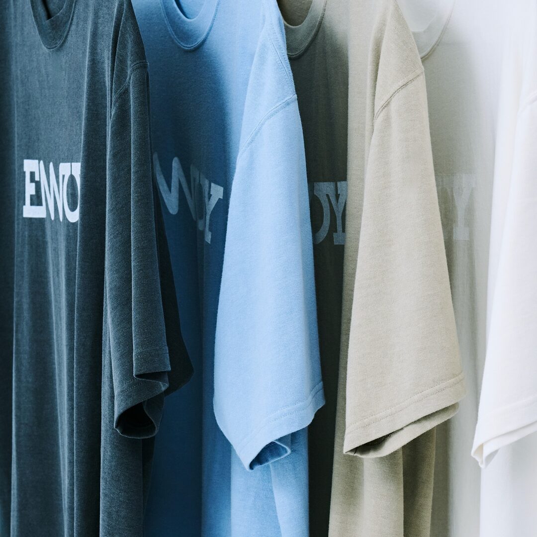 【2026年 7/19 発売】ENNOY 2026 “DOUBLE KNEE SHORTS & ELECTRIC LOGO FADE T-SHIRT” (エンノイ)