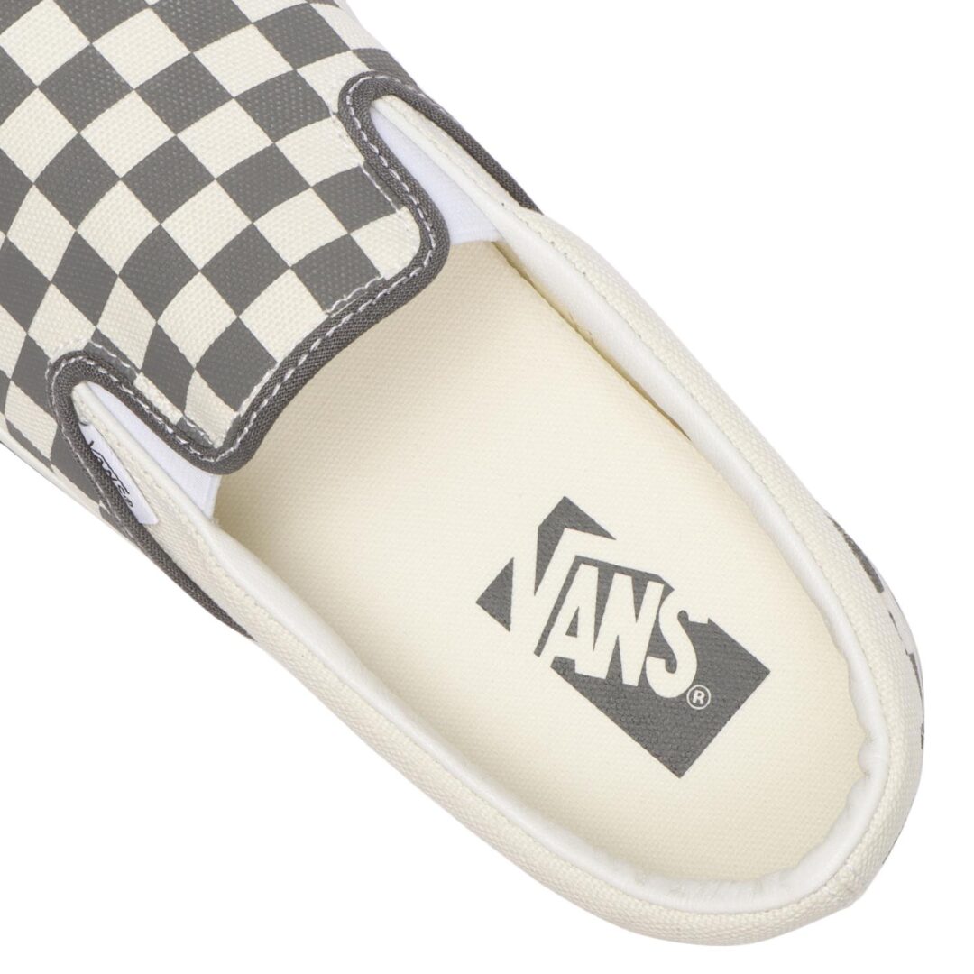 【2026年 7/1 発売】VANS PREMIUM CLASSIC SLIP-ON 98 “CHECKERBOARD/PEWTER/POPPY EMBER RED” (バンズ プレミアム クラシック スリッポン) [VN000D9PGWR/VN000D9PPWT]