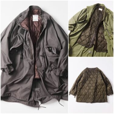 FREAK’S STORE 2026 FW “ード加工 3WAY M-65 ライナーセットモッズコート/コート＆キルティングライナーセット”が9月中旬 発売 (フリークスストア)