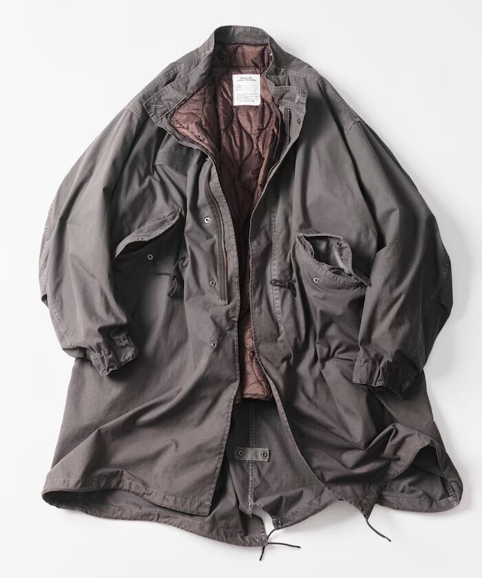 FREAK’S STORE 2026 FW “フェード加工 3WAY M-65 ライナーセットモッズコート/コート&キルティングライナーセット”が9月中旬 発売 (フリークスストア)