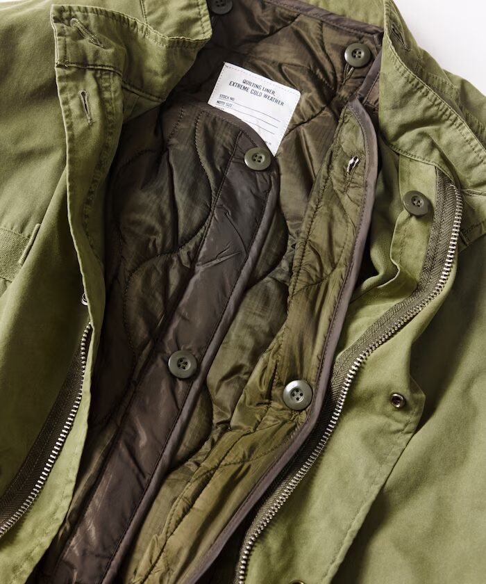 FREAK’S STORE 2026 FW “フェード加工 3WAY M-65 ライナーセットモッズコート/コート&キルティングライナーセット”が9月中旬 発売 (フリークスストア)