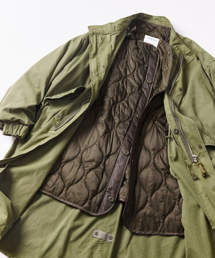 FREAK’S STORE 2026 FW “フェード加工 3WAY M-65 ライナーセットモッズコート/コート&キルティングライナーセット”が9月中旬 発売 (フリークスストア)