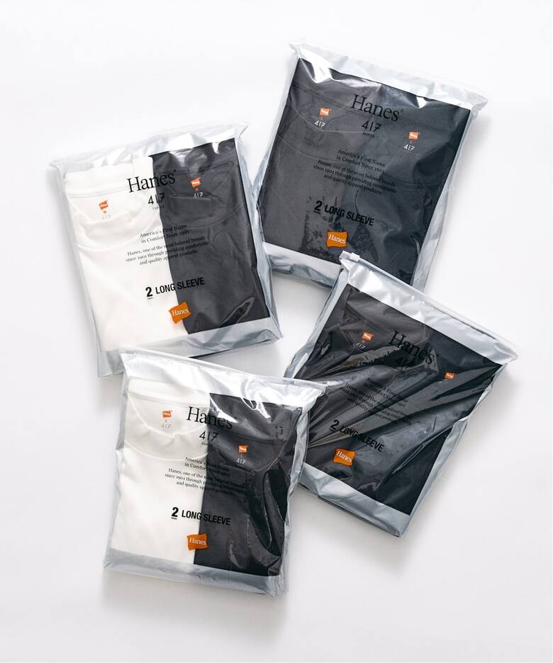 Hanes × 417 EDIFICE 2026 別注 “CLEAR CUT COTTON SMOOTH MOCK NECK – MODERN FIT”が2026年 9月上旬 発売 (ヘインズ エディフィス)
