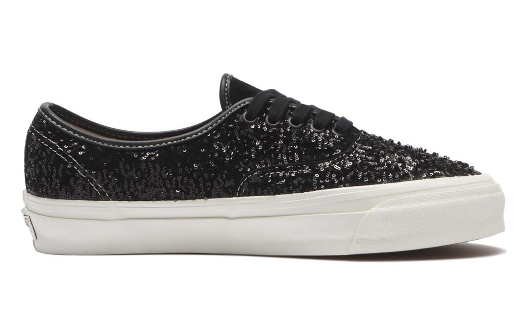 【2026年 7/1 発売】VANS PREMIUM AUTHENTIC 44 “BEADED/CHECKERBOARD/BEADED BLACK” (バンズ プレミアム クラシック スリッポン) [VN000DB8705/VN000DB8BZW]