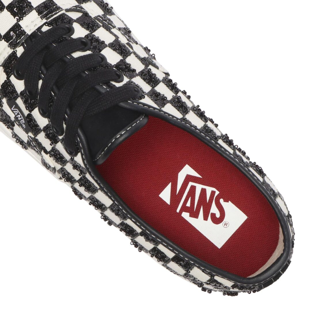 【2026年 7/1 発売】VANS PREMIUM AUTHENTIC 44 “BEADED/CHECKERBOARD/BEADED BLACK” (バンズ プレミアム クラシック スリッポン) [VN000DB8705/VN000DB8BZW]