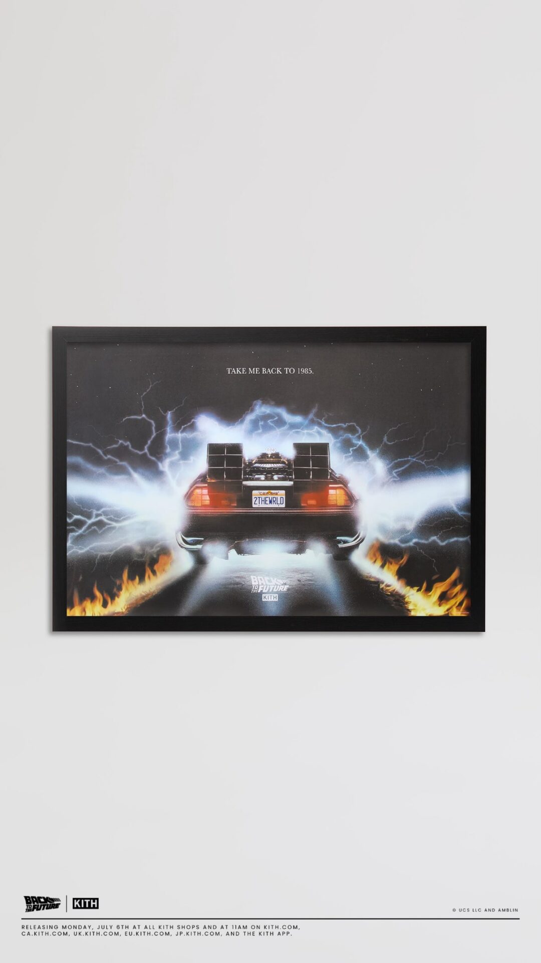 【Kith for BACK TO THE FUTURE】MONDAY PROGRAMが2026年 7/6 発売 (キス バック・トゥ・ザ・フューチャー)