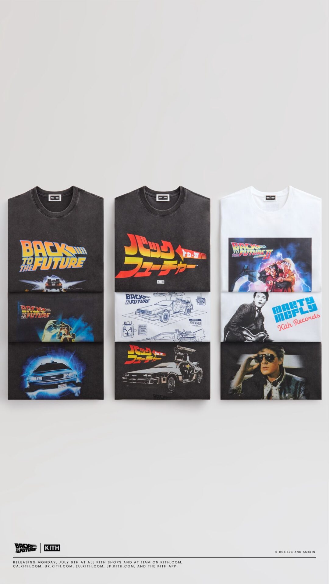 【Kith for BACK TO THE FUTURE】MONDAY PROGRAMが2026年 7/6 発売 (キス バック・トゥ・ザ・フューチャー)