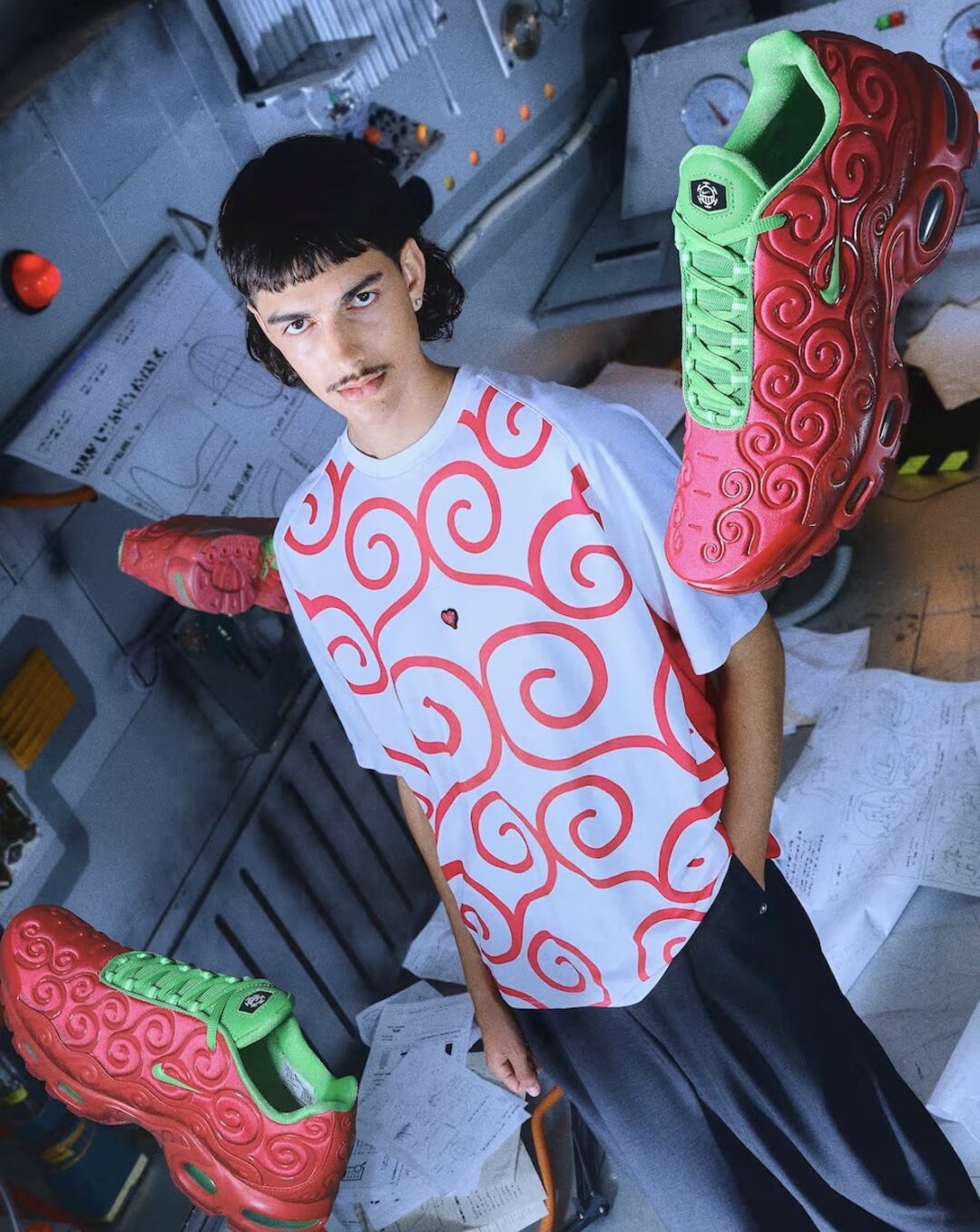 【2026年 9/4 発売】ワンピース x NIKE コラボコレクション (One Piece ナイキ) [IR0968-500/IW1282-600/IW1283-800]
