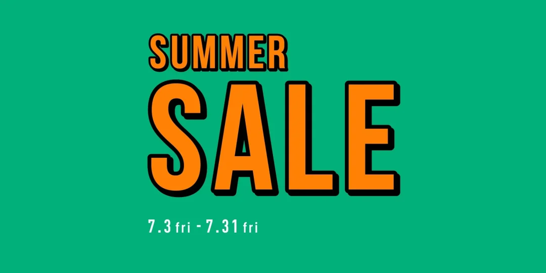 BILLY’S ENTにて最大50%オフの「SUMMER SALE」が2026年 7/31 23:59 まで開催 (ビリーズ セール)